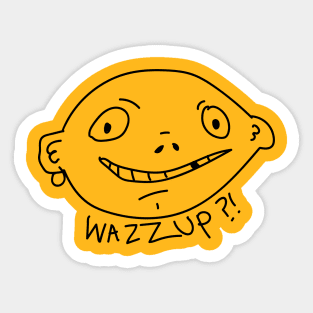 Wazzup Sticker